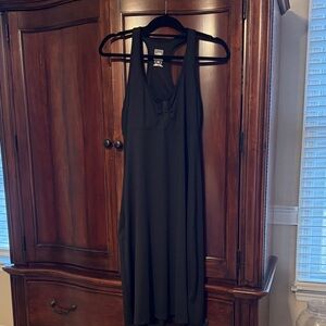 North Face Black Abby Racerback Tank Dress - Midi